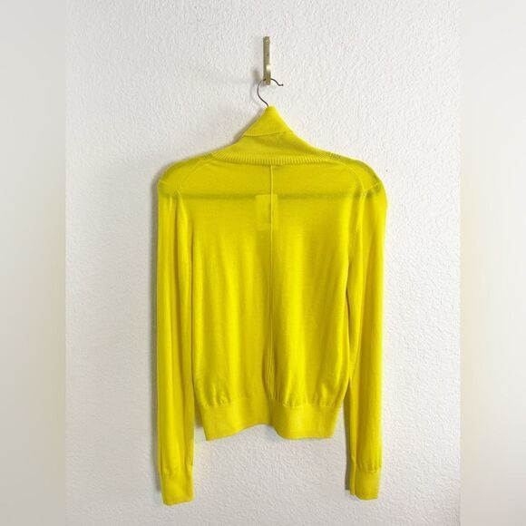 The Kooples YELLOW MERINO WOOL SWEATER. NWT. 2/Small - Picture 5 of 11